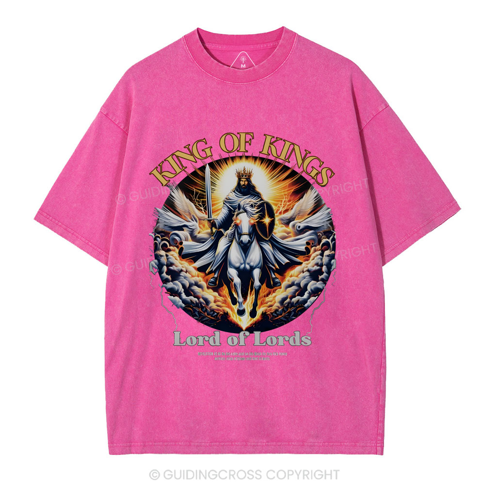 King Of King Christian Washed T-Shirt