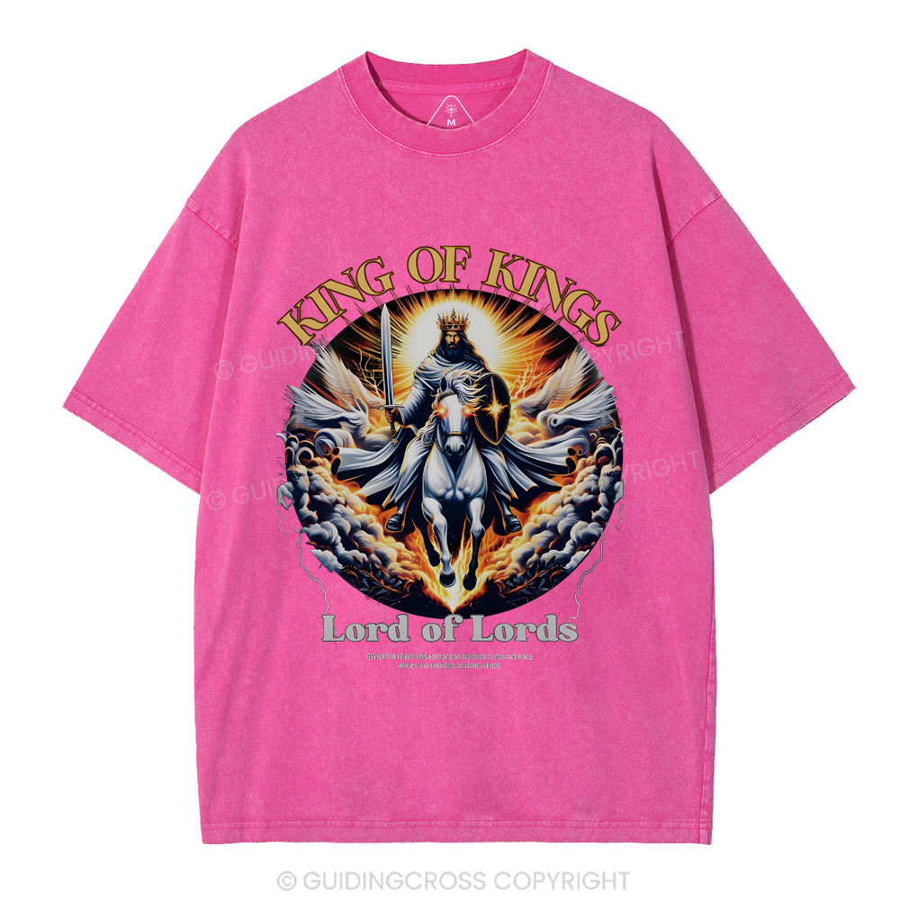 King Of King Christian Washed T-Shirt