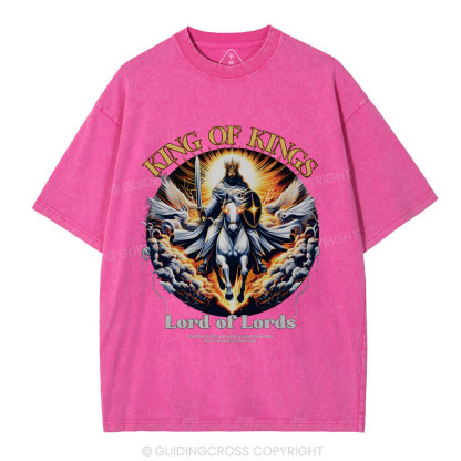 King Of King Christian Washed T-Shirt