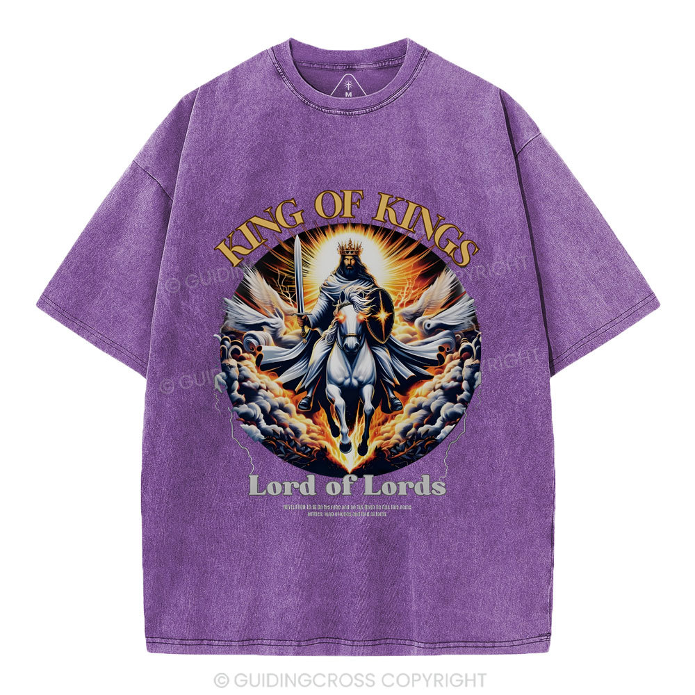 King Of King Christian Washed T-Shirt