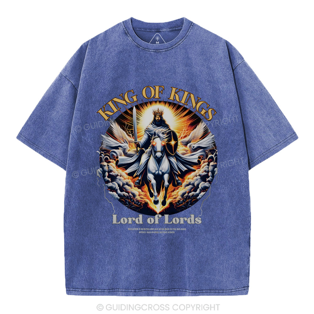 King Of King Christian Washed T-Shirt