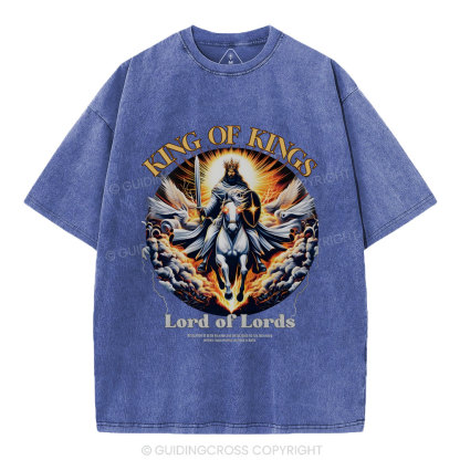 King Of King Christian Washed T-Shirt