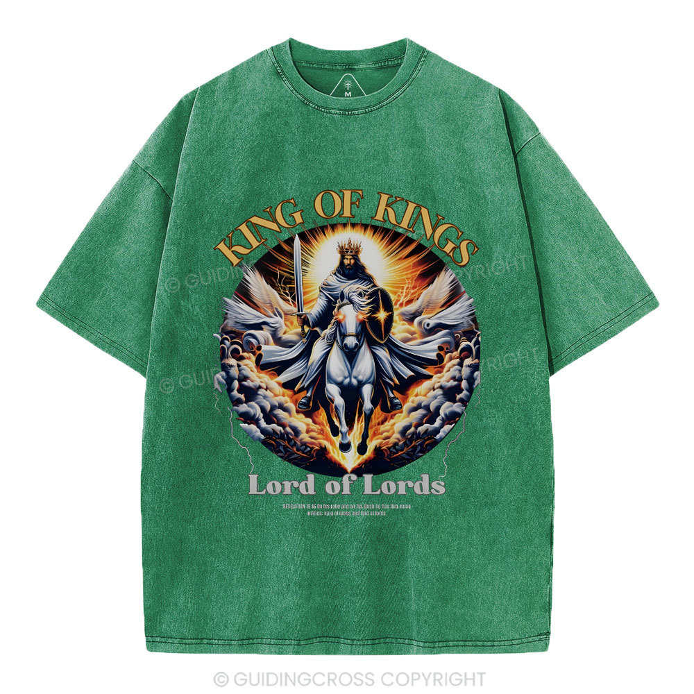 King Of King Christian Washed T-Shirt