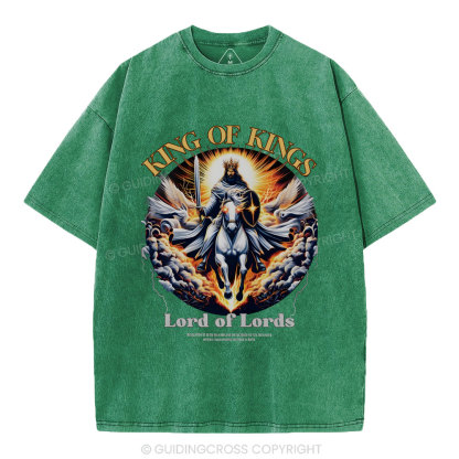 King Of King Christian Washed T-Shirt