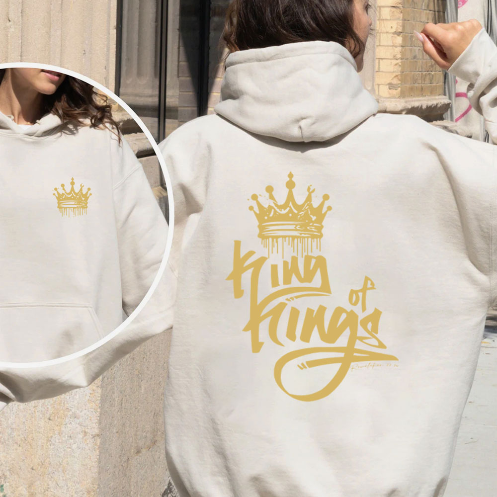 King Of Kings Christian Fleece Hoodie Set
