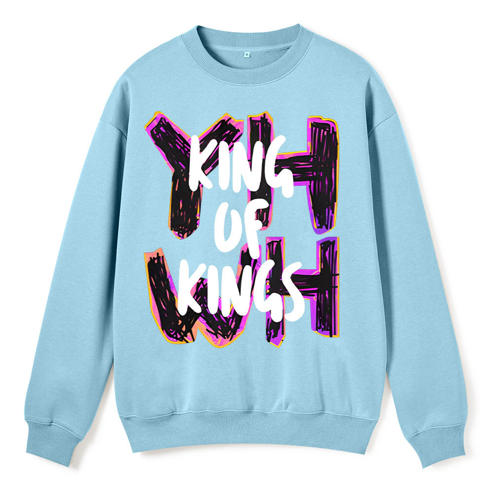 King Of Kings Christian Fleece Sweatshirt