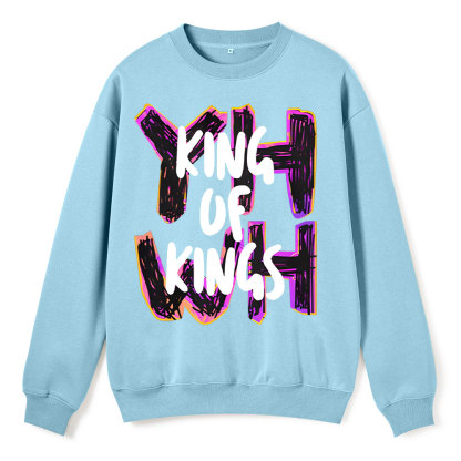 King Of Kings Christian Fleece Sweatshirt