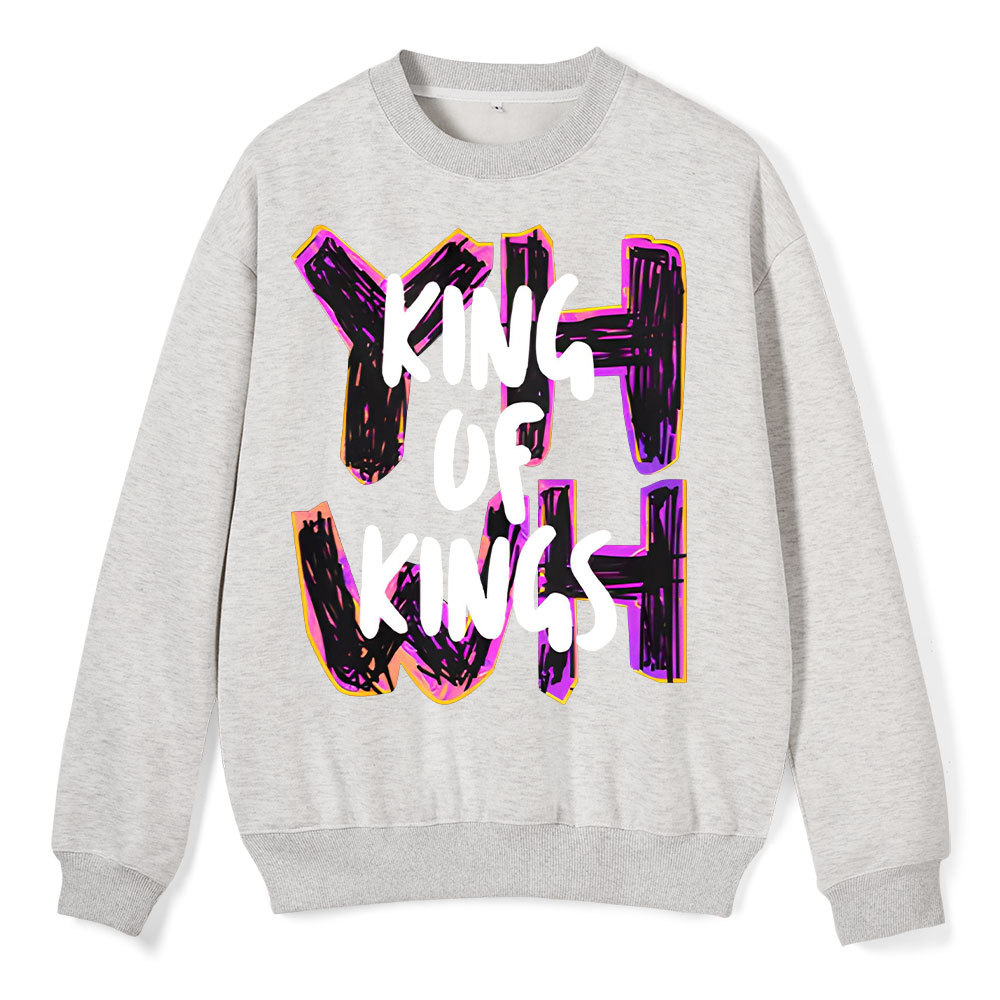 King Of Kings Christian Fleece Sweatshirt