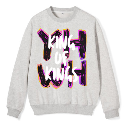 King Of Kings Christian Fleece Sweatshirt