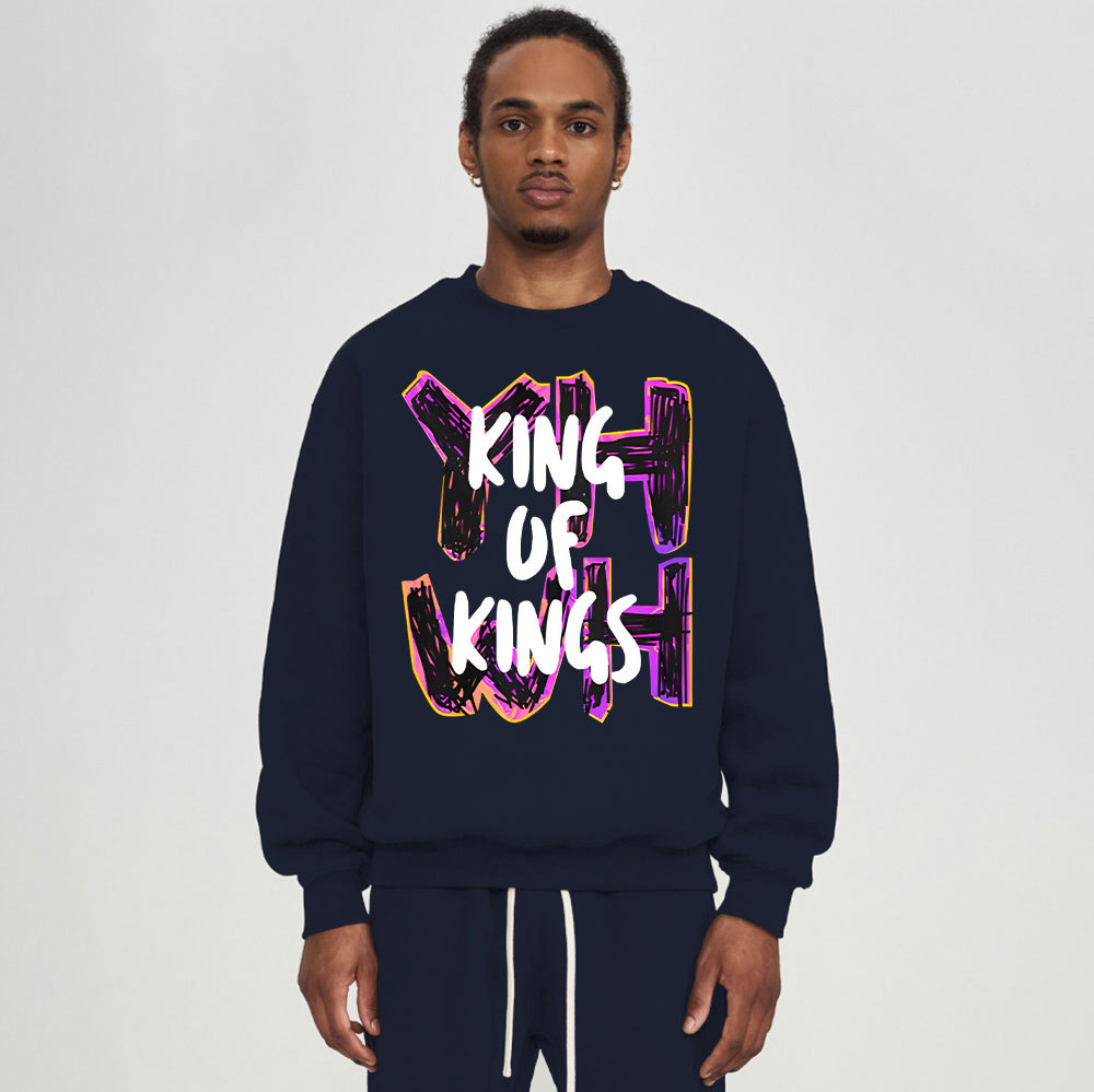 King Of Kings Christian Fleece Sweatshirt