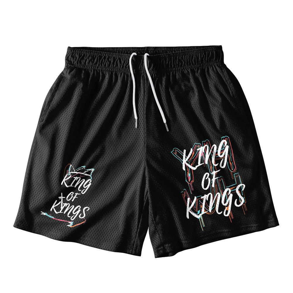 King Of Kings Christian Mesh Shorts