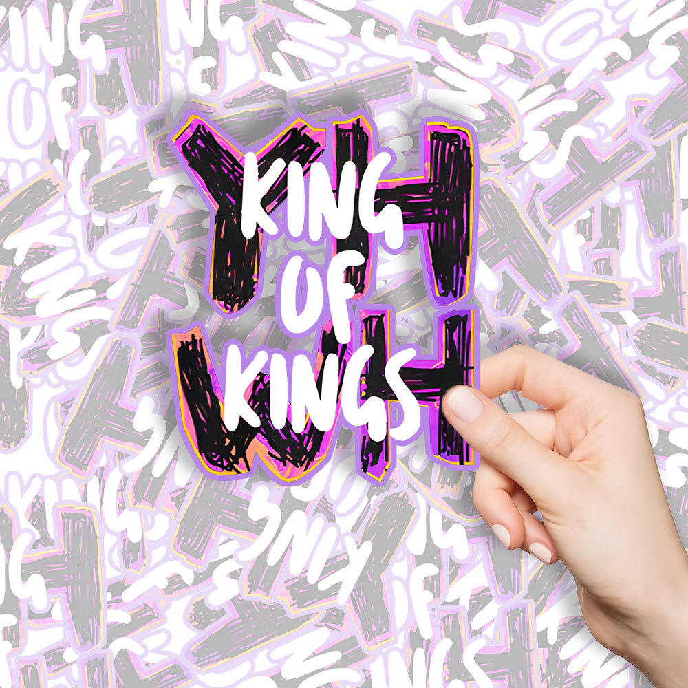 King Of Kings Christian Stickers