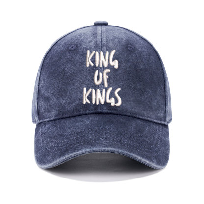 King Of Kings Christian Washed Hat