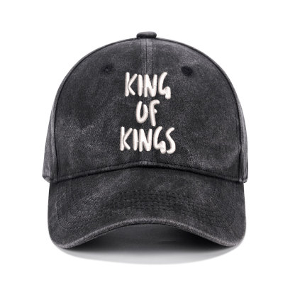 King Of Kings Christian Washed Hat
