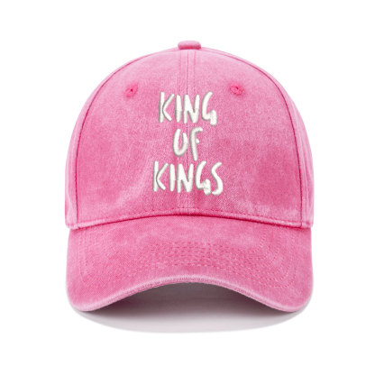King Of Kings Christian Washed Hat