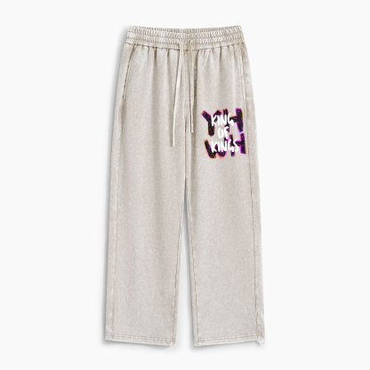 King Of Kings Christian Washed Sweatpants