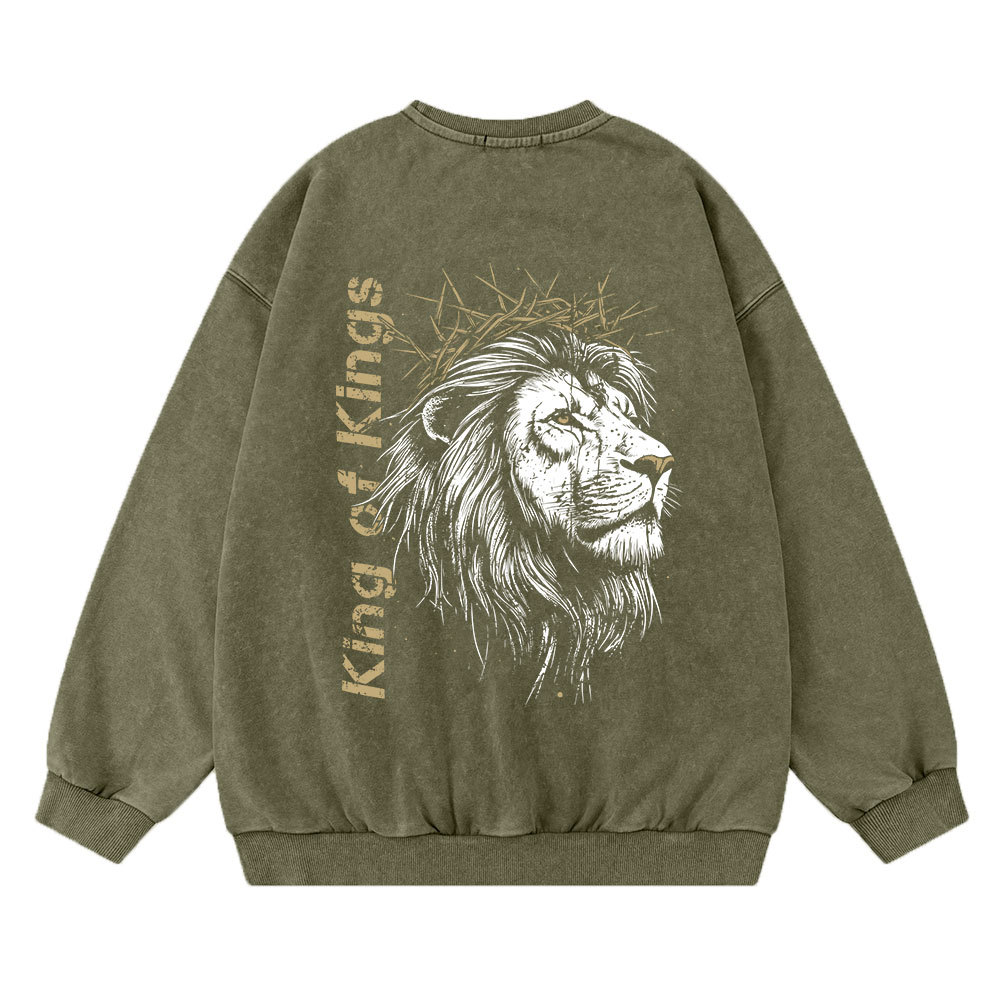 The Stone Was Rolled Away Christian Washed Sweatshirt Sale - GuidingCross