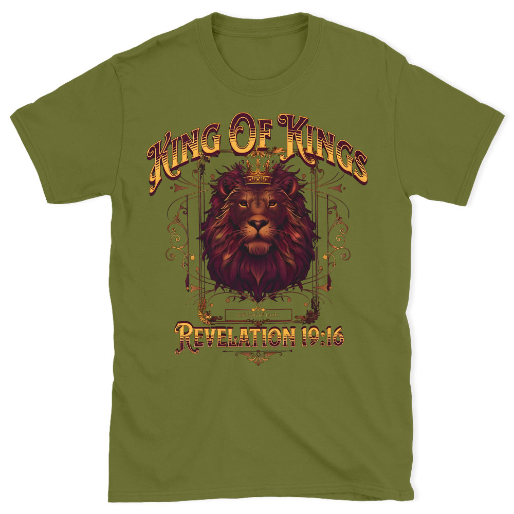 King Of Kings Christian Washed T-Shirt