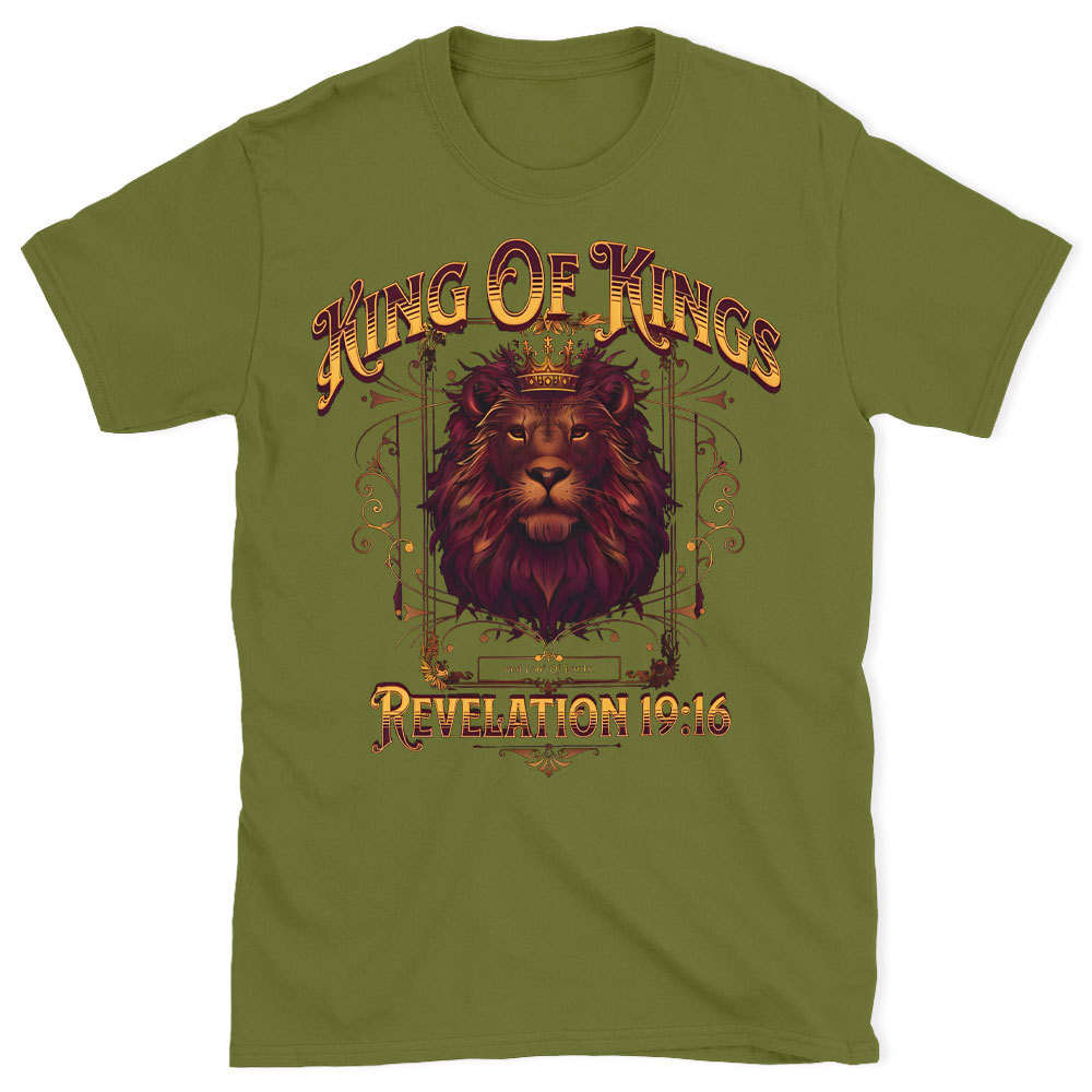 King Of Kings Christian Washed T-Shirt