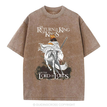 King Of Kings Christian Washed T-Shirt