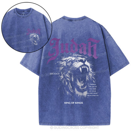 King Of Kings Christian Washed T-Shirt