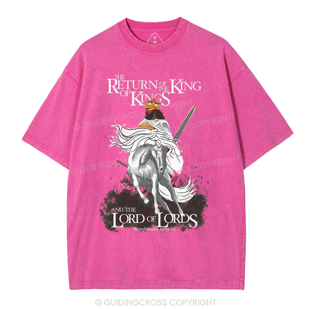 King Of Kings Christian Washed T-Shirt