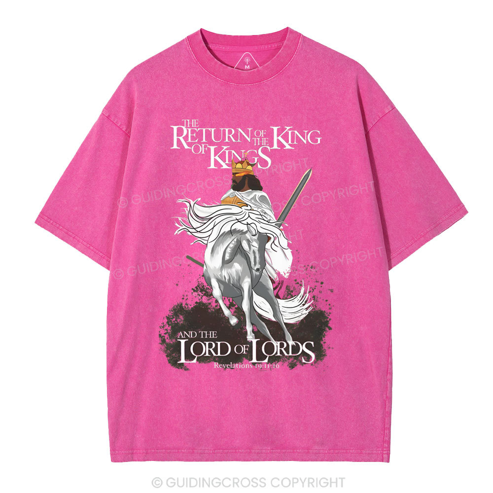 King Of Kings Christian Washed T-Shirt