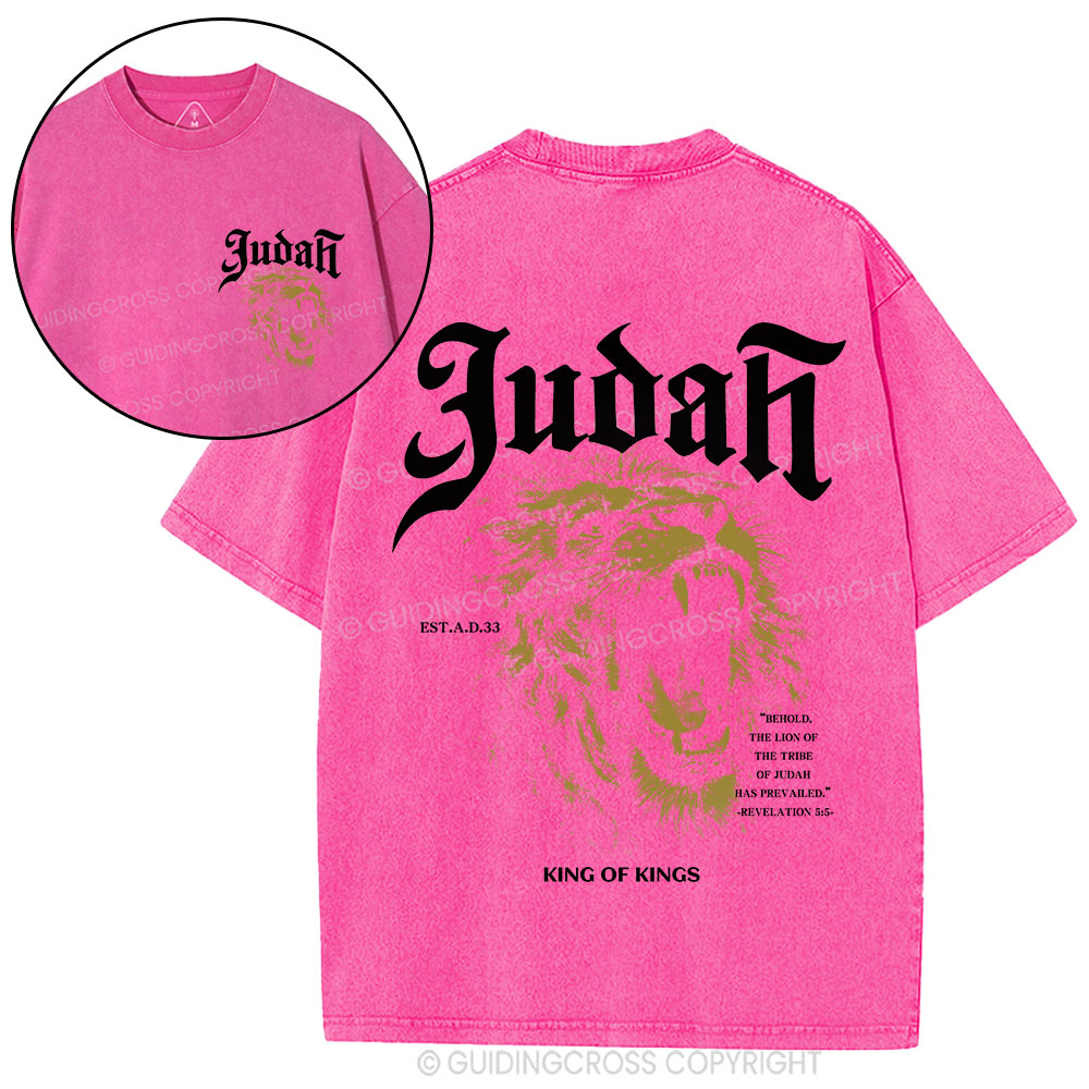 King Of Kings Christian Washed T-Shirt