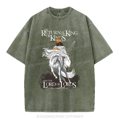 King Of Kings Christian Washed T-Shirt