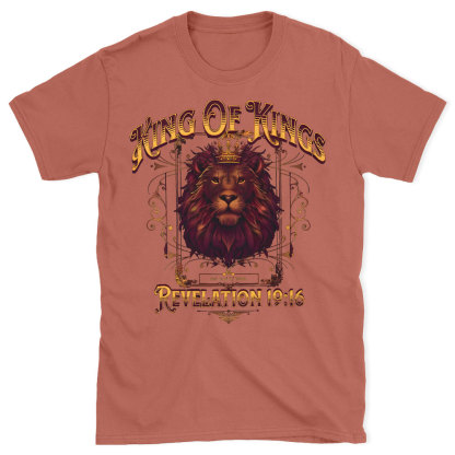 King Of Kings Christian Washed T-Shirt