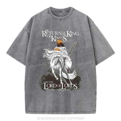 King Of Kings Christian Washed T-Shirt