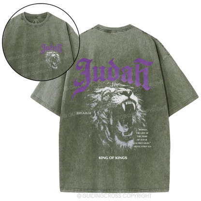 King Of Kings Christian Washed T-Shirt