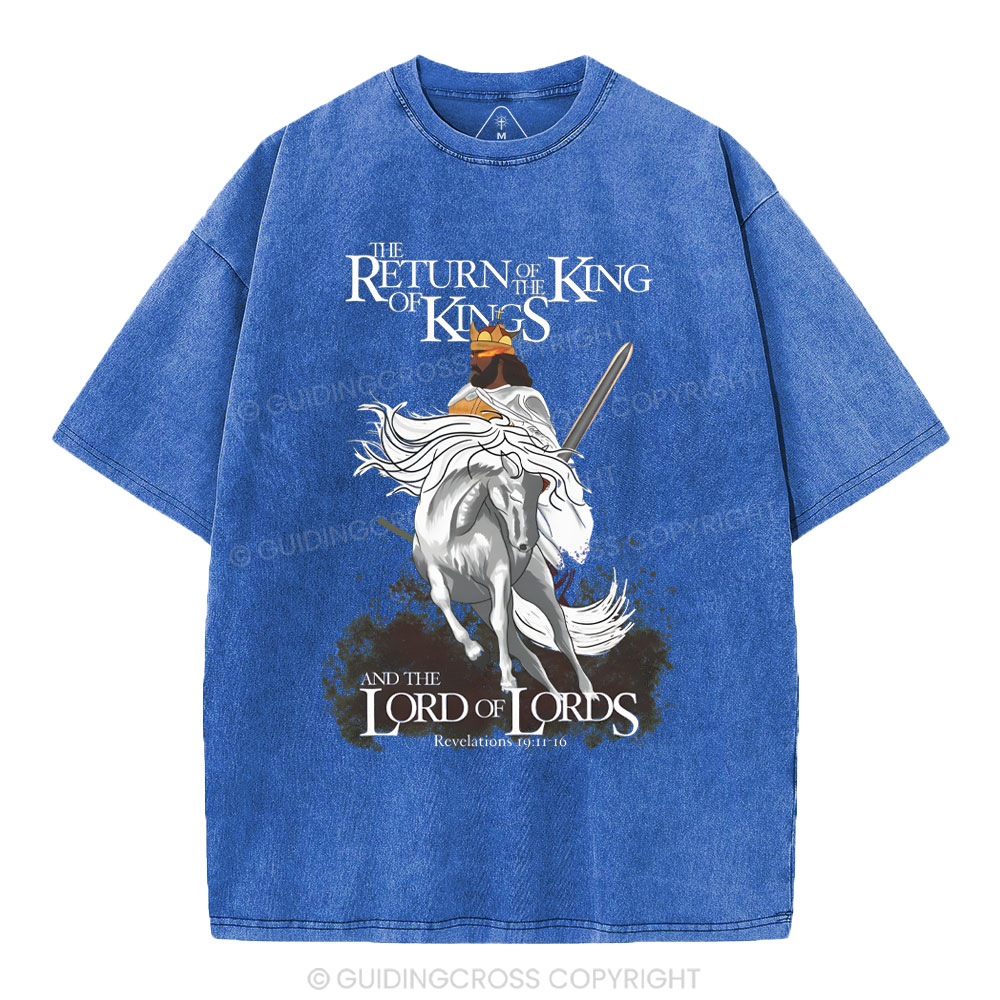 King Of Kings Christian Washed T-Shirt