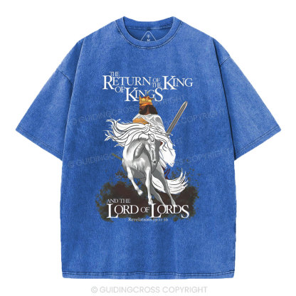 King Of Kings Christian Washed T-Shirt