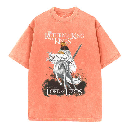King Of Kings Christian Washed T-Shirt