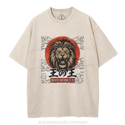 King Of Kings Christian Washed T-Shirt