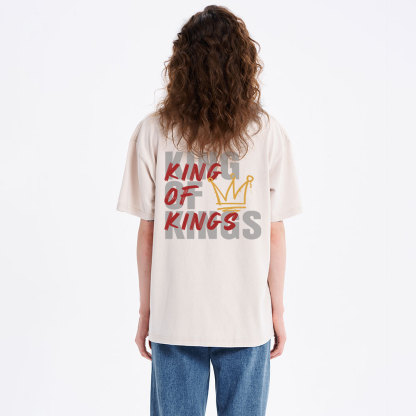 King Of Kings Christian Washed T-Shirt