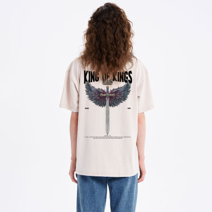 King Of Kings Christian Washed T-Shirt