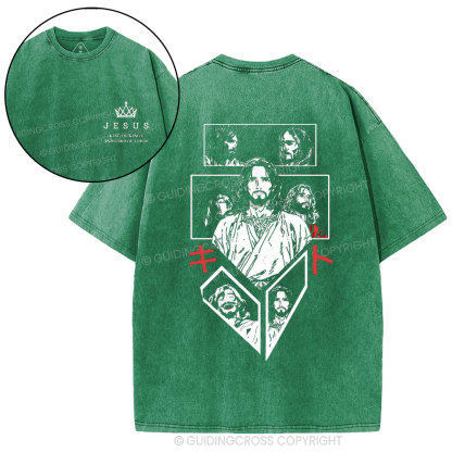 King Of Kings Christian Washed T-Shirt