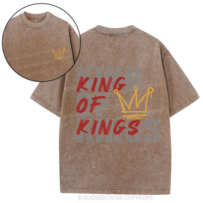 King Of Kings Christian Washed T-Shirt
