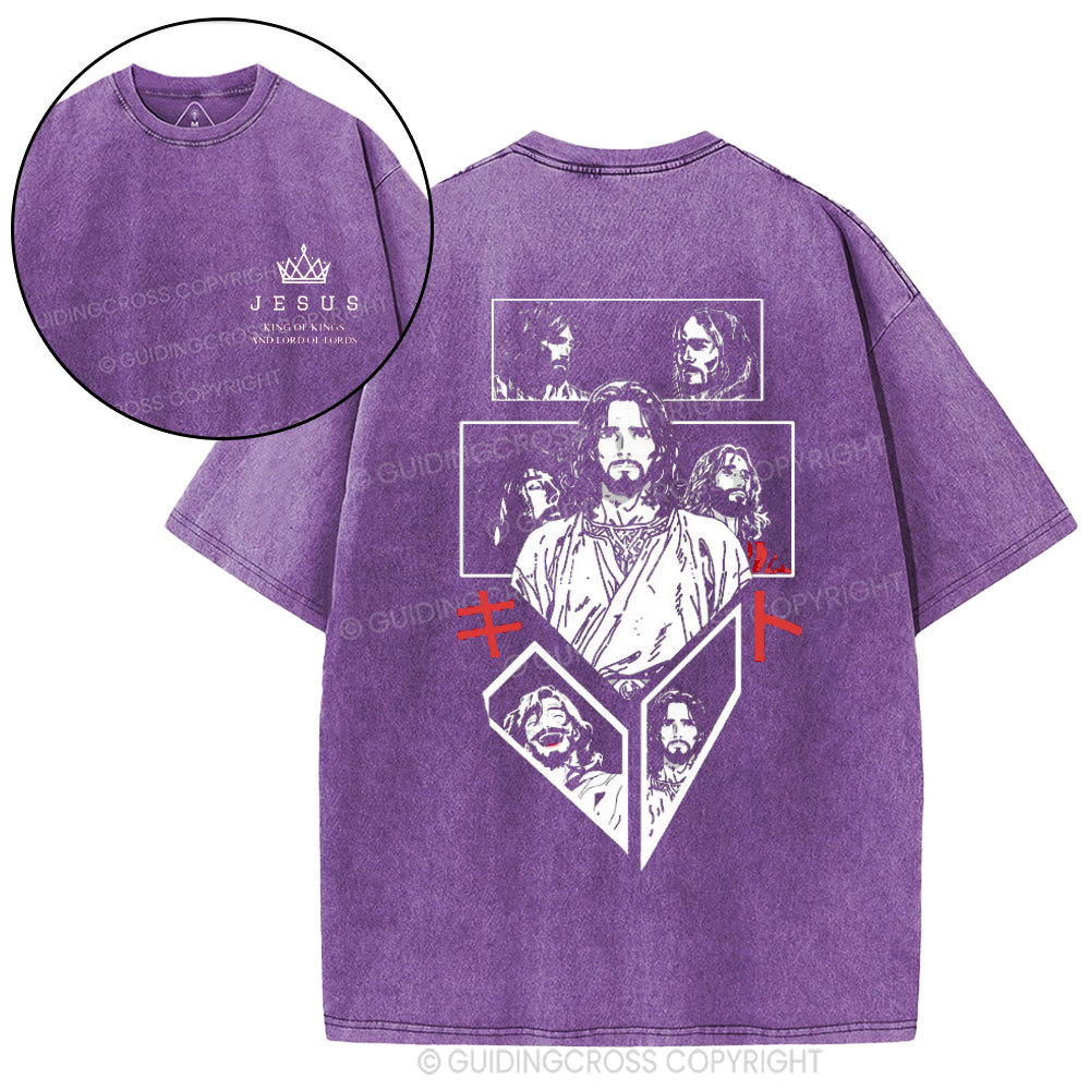 King Of Kings Christian Washed T-Shirt