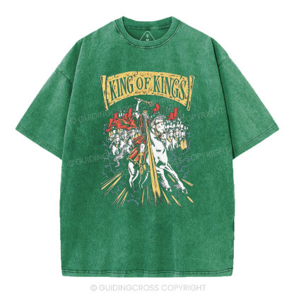 King Of Kings Christian Washed T-Shirt