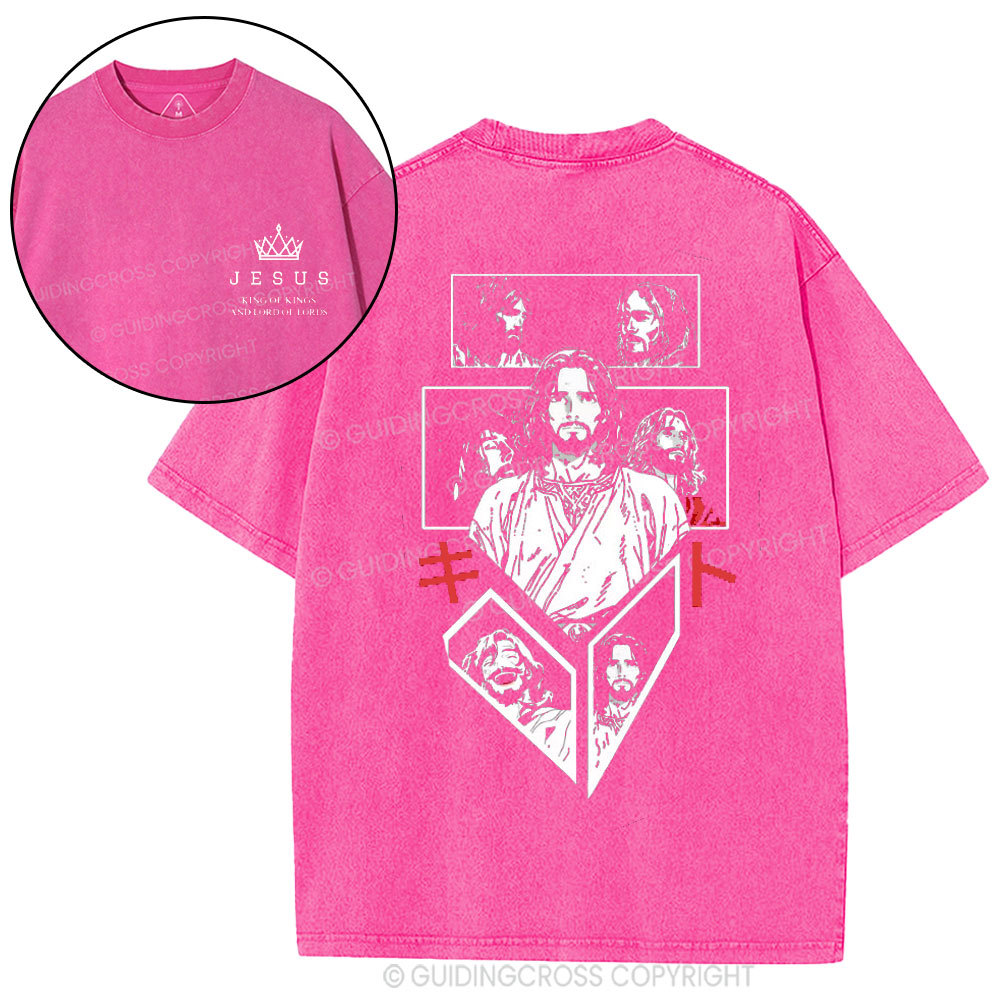 King Of Kings Christian Washed T-Shirt