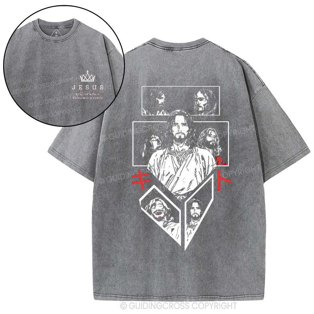 King Of Kings Christian Washed T-Shirt