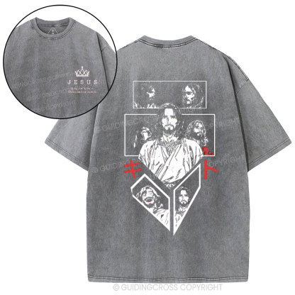 King Of Kings Christian Washed T-Shirt