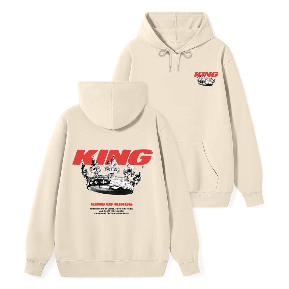 King Of Kings Crown Classic Christian Hoodie
