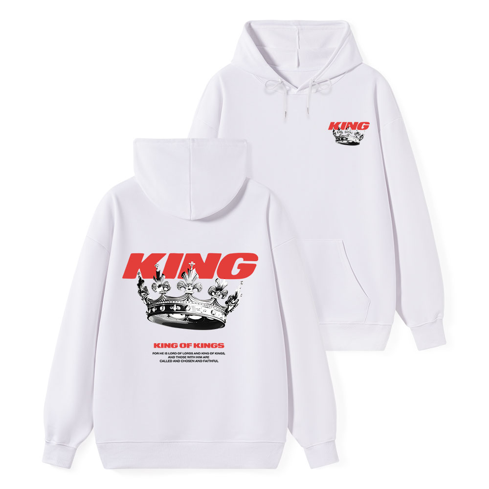 King Of Kings Crown Classic Christian Hoodie