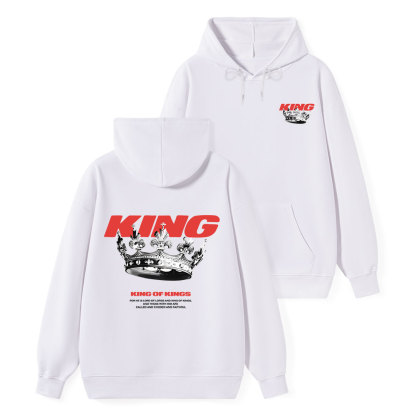 King Of Kings Crown Classic Christian Hoodie