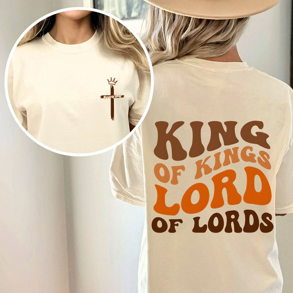 King Of Kings Lord Of Lords christian Washed T-Shirt