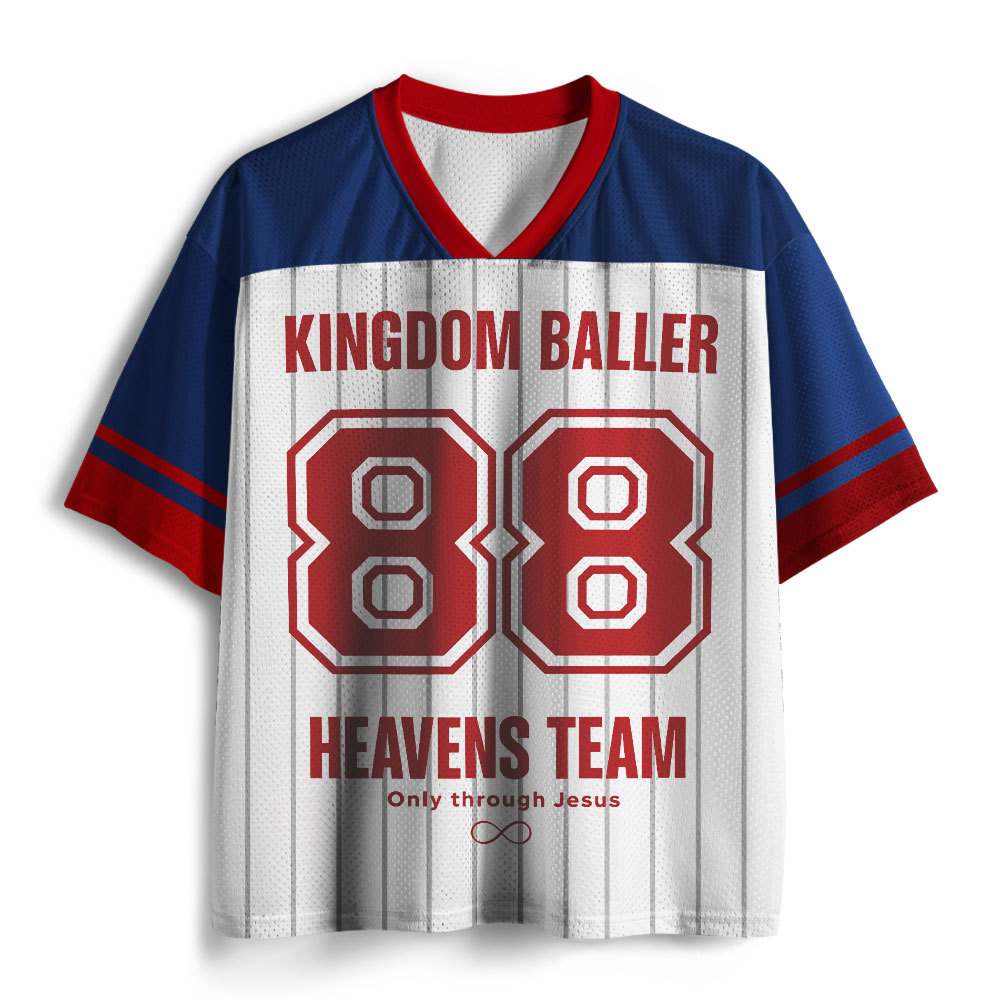 Kingdom Baller Heavens Team Christian Mesh Jersey